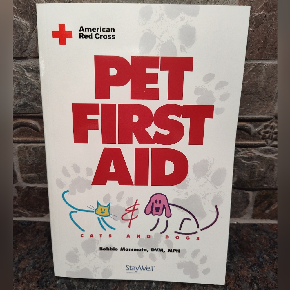 Pet First Aid Book by American Red Cross
